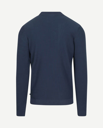 Respect mamase pullover mid blauw
