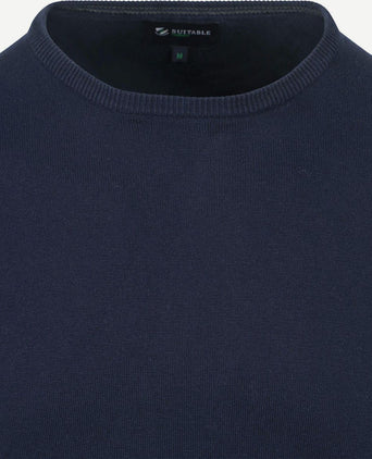 Suitable respect Oinir pullover donkerblauw