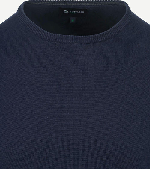 Suitable respect Oinir pullover donkerblauw