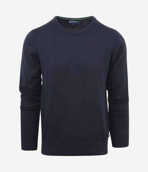 Respect oinix pullover o-hals donkerblauw