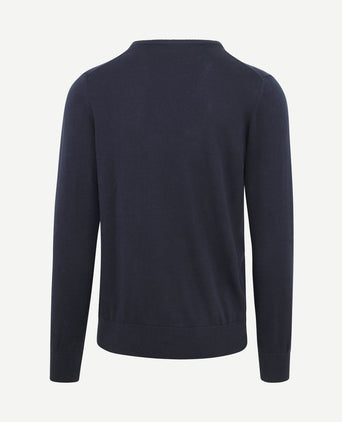 Respect oinix pullover o-hals donkerblauw