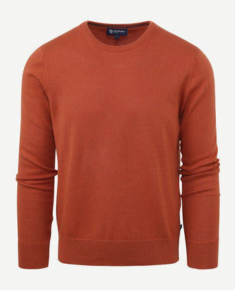Suitable respect oinix pullover o-hals oranje | Slim-fit