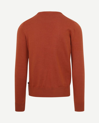 Respect oinix pullover o-hals oranje