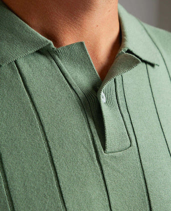 Suitable respect polo drop needle groen