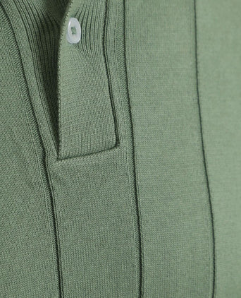 Suitable respect polo drop needle groen