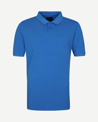 Respect polo pete blauw