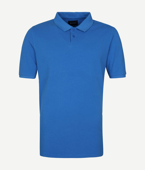 Respect polo pete blauw