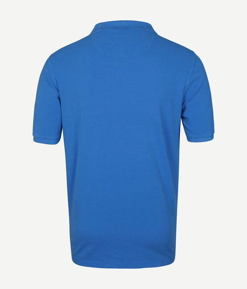 Respect polo pete blauw