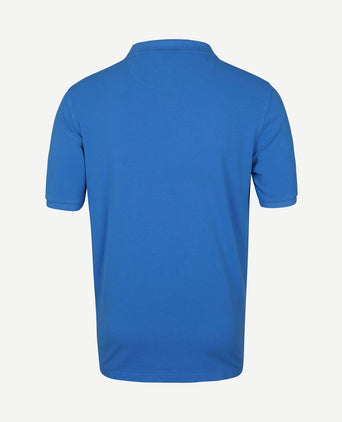 Respect polo pete blauw