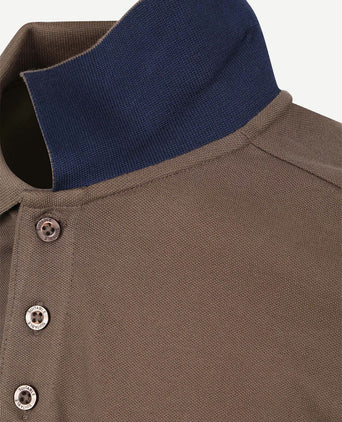 Respect polo tiger bruin