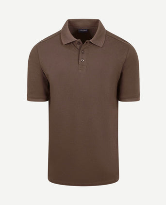 Respect polo tiger bruin