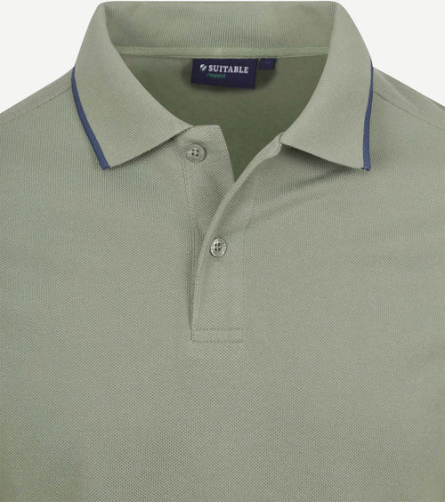 Suitable respect polo tip ferry groen | Regular-fit