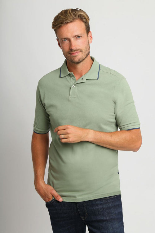 Suitable respect polo tip ferry groen | Regular-fit