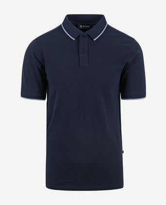 Suitable respect polo tip ferry donkerblauw | Regular-fit