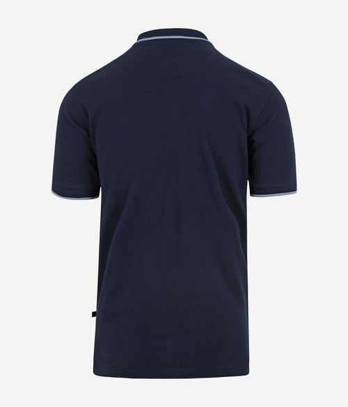 Suitable respect polo tip ferry donkerblauw | Regular-fit