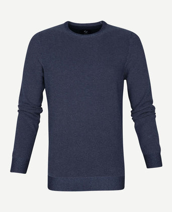 Suitable respect pullover jean donkerblauw
