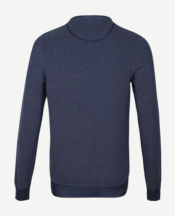 Suitable respect pullover jean donkerblauw