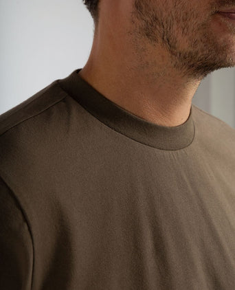 Suitable respect t-shirt hi taupe