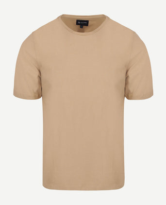 Suitable respect t-shirt Jim beige