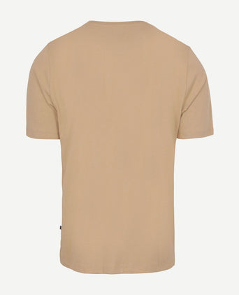 Suitable respect t-shirt Jim beige