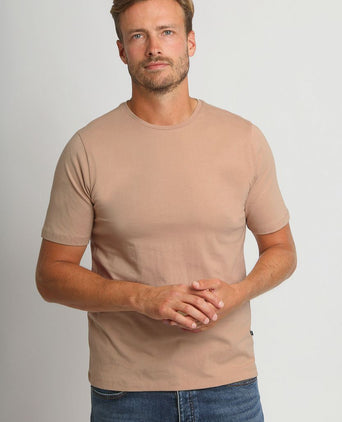 Suitable respect t-shirt Jim beige