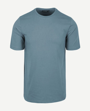 Respect t-shirt Jim blauw