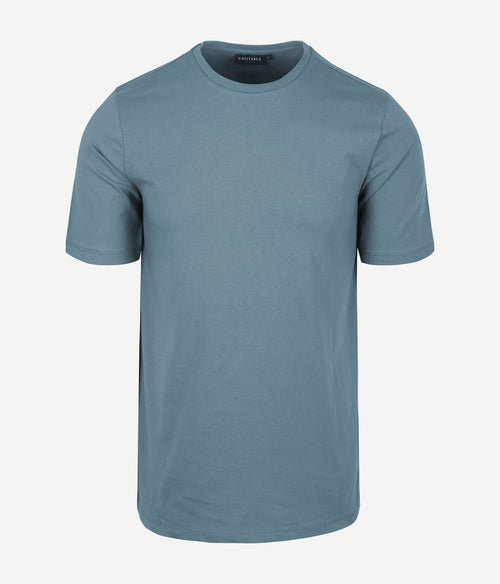 Suitable respect t-shirt Jim blauw