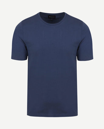 Respect t-shirt Jim denim blauw
