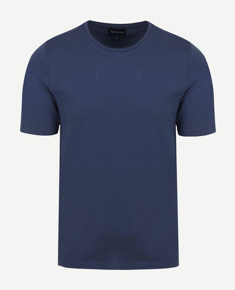 Suitable respect t-shirt Jim denim blauw