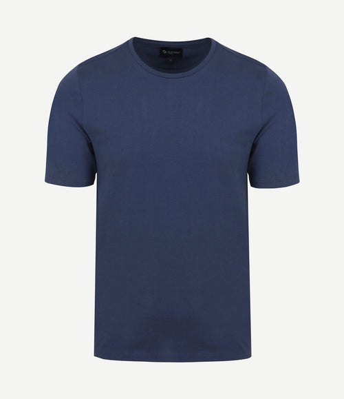 Respect t-shirt Jim denim blauw