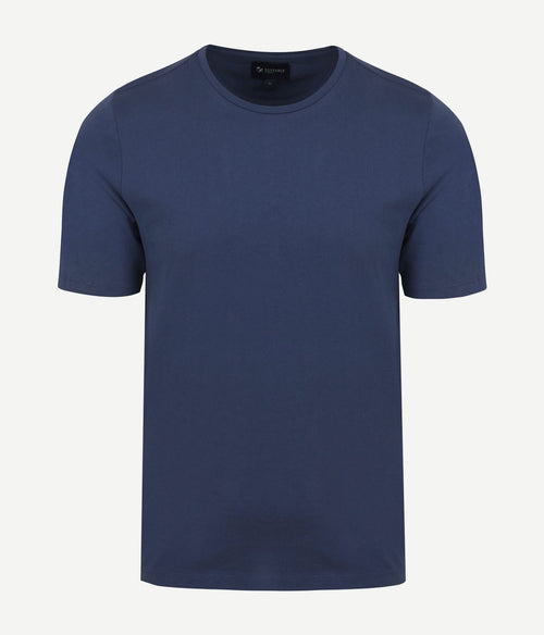 Suitable respect t-shirt Jim denim blauw