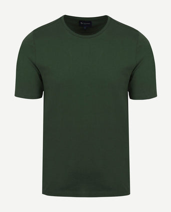 Suitable respect t-shirt Jim donkergroen