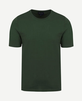 Respect t-shirt Jim donkergroen