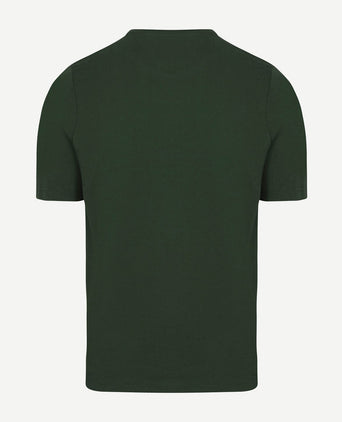 Respect t-shirt Jim donkergroen