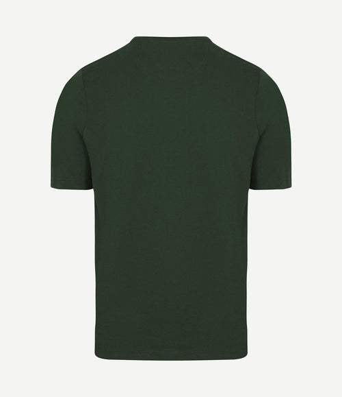 Respect t-shirt Jim donkergroen