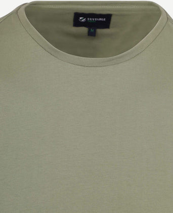 Suitable respect t-shirt Jim groen