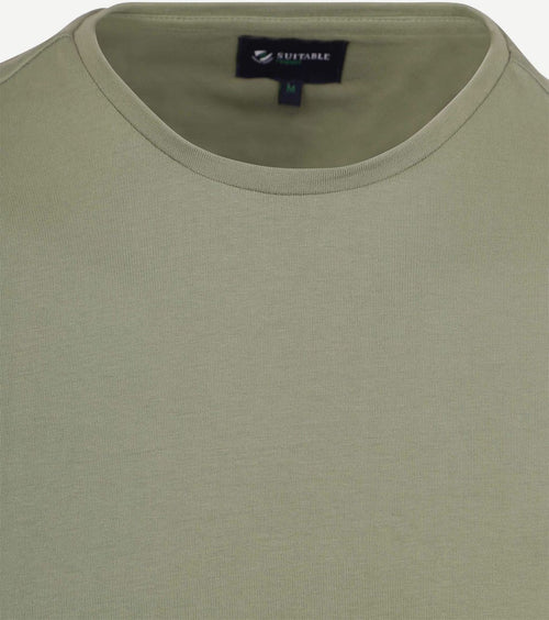 Suitable respect t-shirt Jim groen