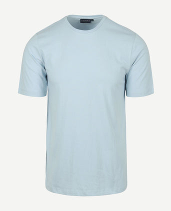 Respect t-shirt Jim lichtblauw