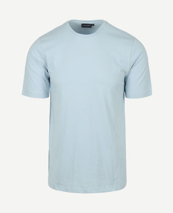 Respect t-shirt Jim lichtblauw