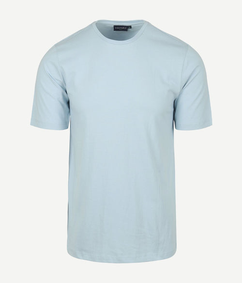 Suitable respect t-shirt Jim lichtblauw