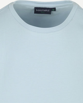 Suitable respect t-shirt Jim lichtblauw