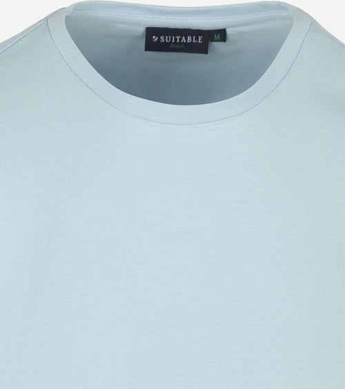 Suitable respect t-shirt Jim lichtblauw