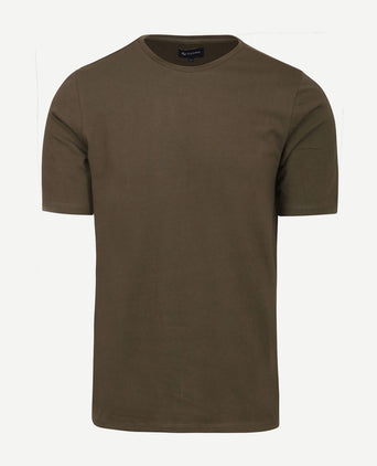 Respect t-shirt Jim olijf groen