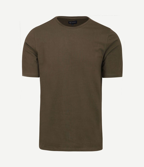Respect t-shirt Jim olijf groen