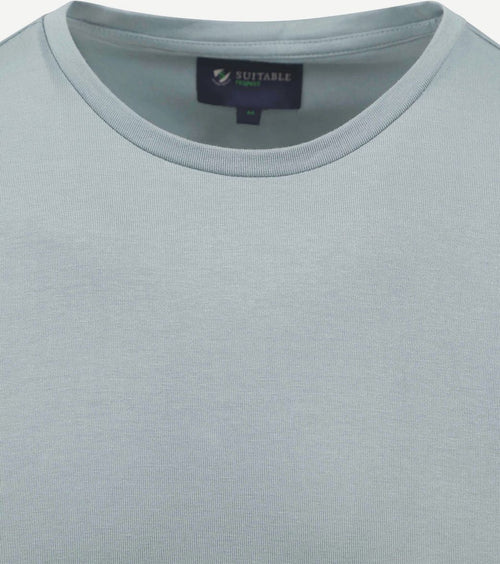 Suitable respect t-shirt Jim steel groen