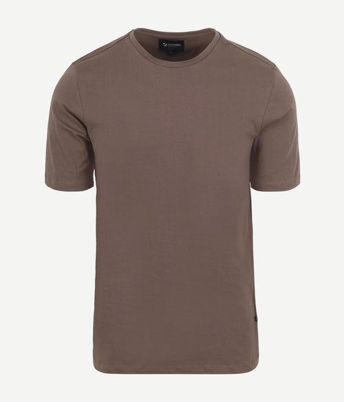 Suitable respect t-shirt Jim taupe