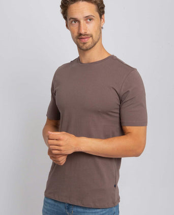 Suitable respect t-shirt Jim taupe