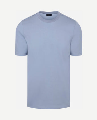 Respect t-shirt tim lichtblauw