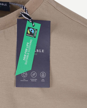 Respect t-shirt tim taupe