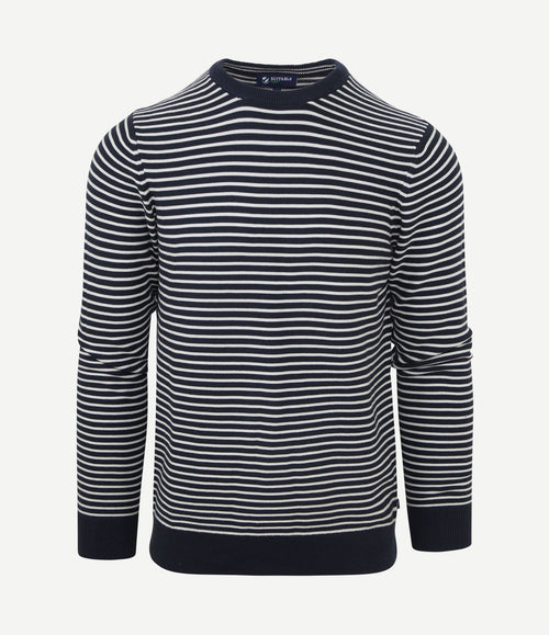 Respect trui otto blauw streep
